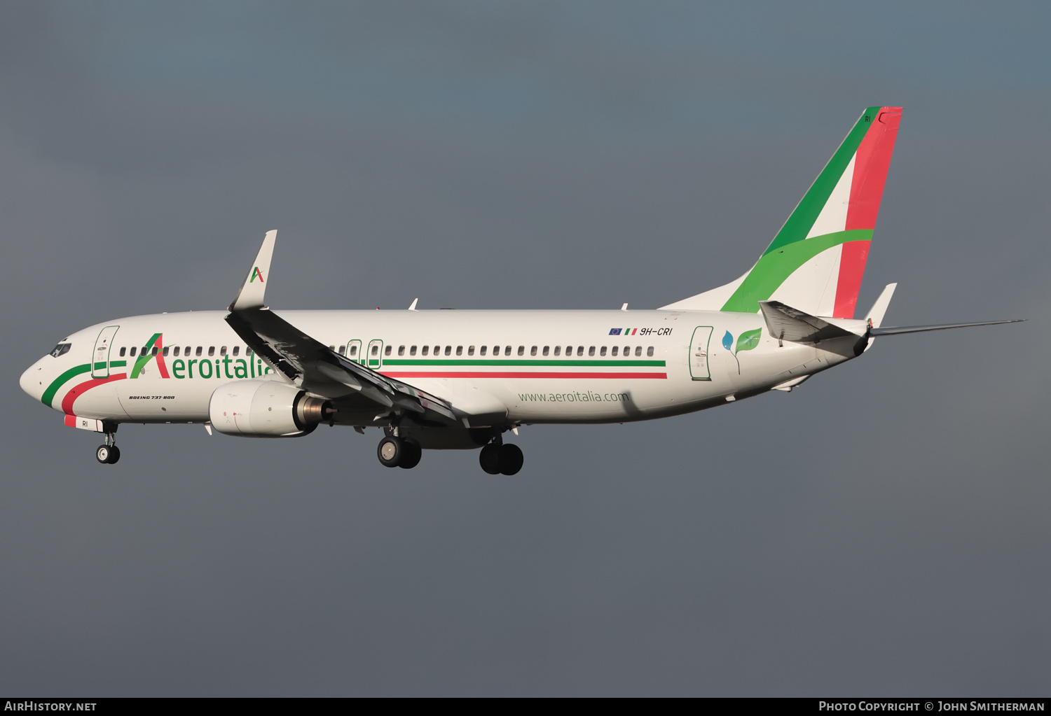 Aircraft Photo of 9H-CRI | Boeing 737-85F | Aeroitalia | AirHistory.net #534323