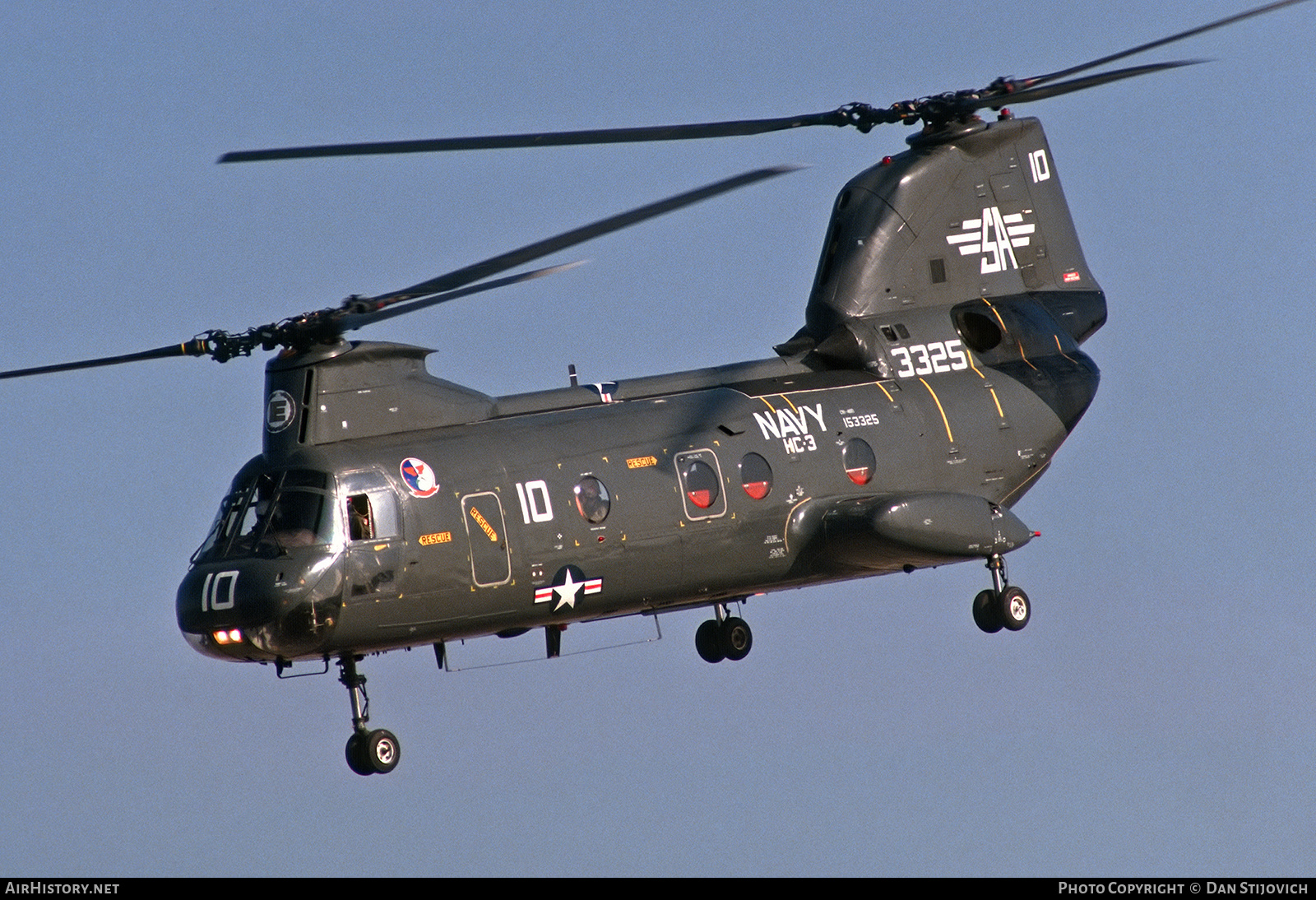 Aircraft Photo of 153325 / 3325 | Boeing Vertol CH-46D Sea Knight | USA - Navy | AirHistory.net #534324