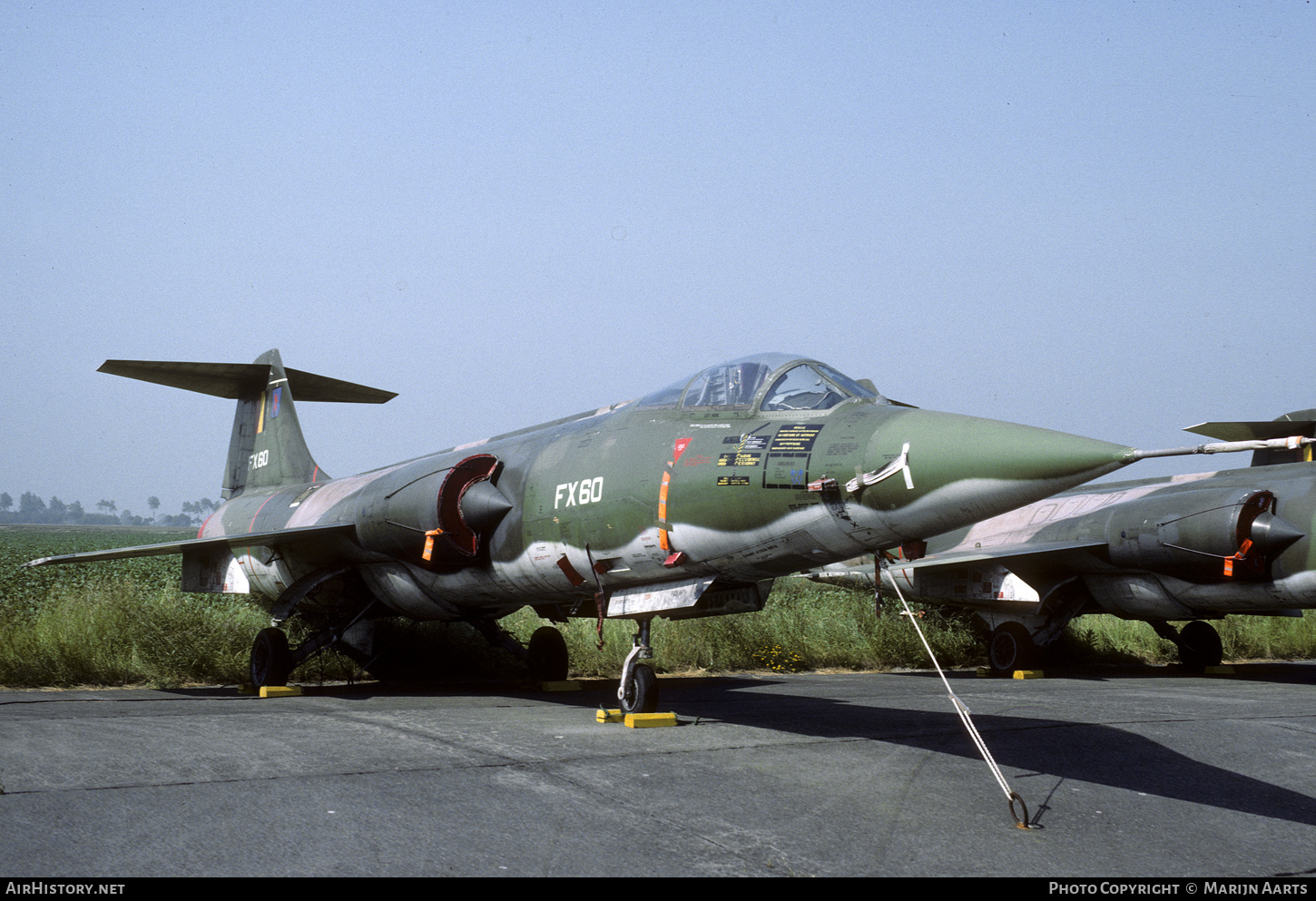 Aircraft Photo of FX60 | Lockheed F-104G Starfighter | Belgium - Air Force | AirHistory.net #534345