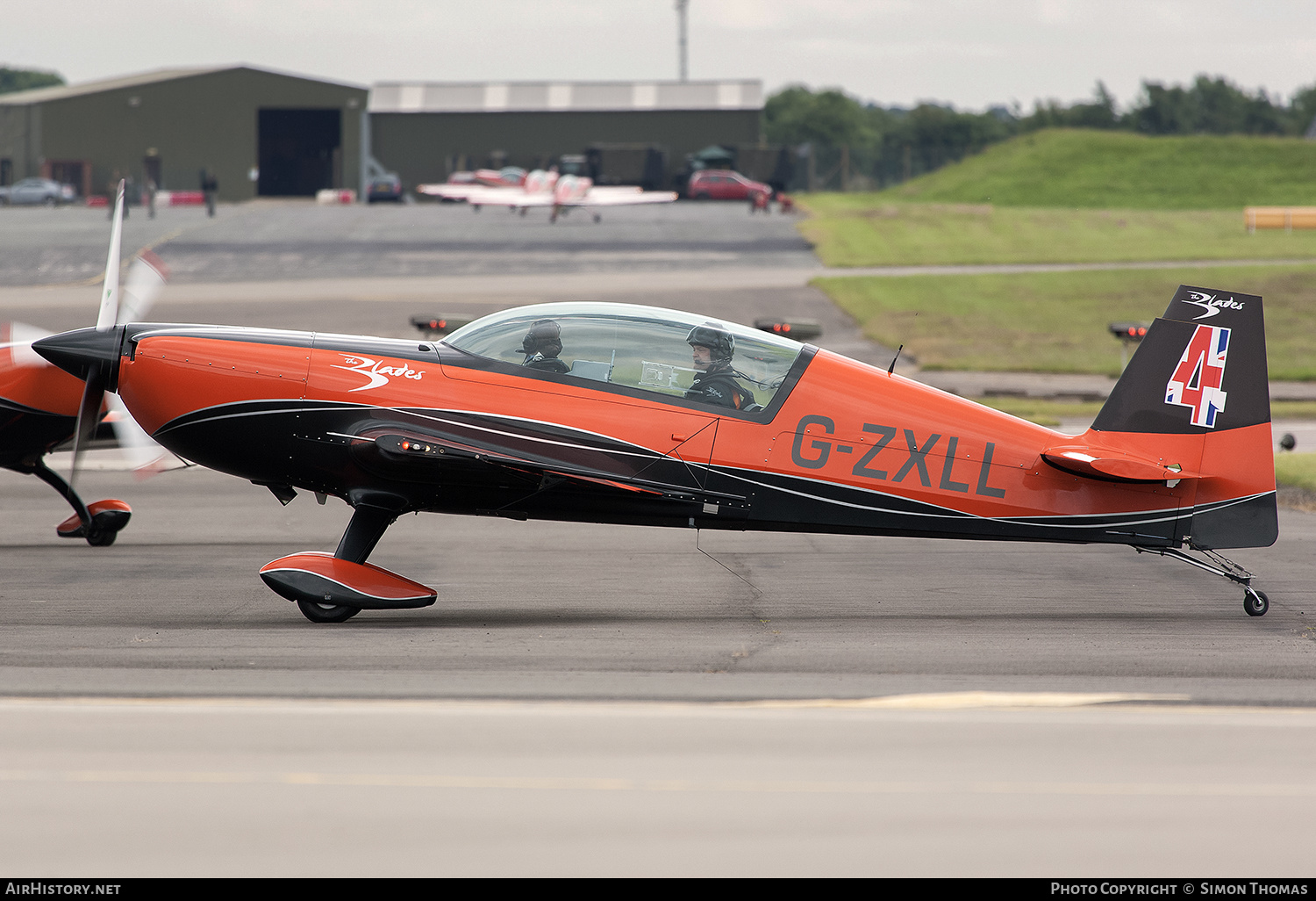 Aircraft Photo of G-ZXLL | Extra EA-300L | The Blades | AirHistory.net #534349