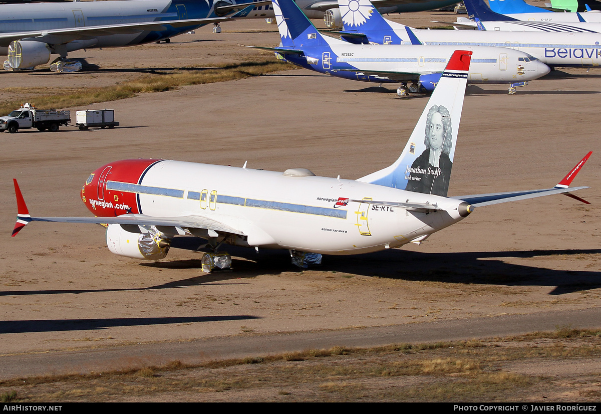 Aircraft Photo of SE-RYL | Boeing 737-8 Max 8 | Norwegian | AirHistory.net #534364