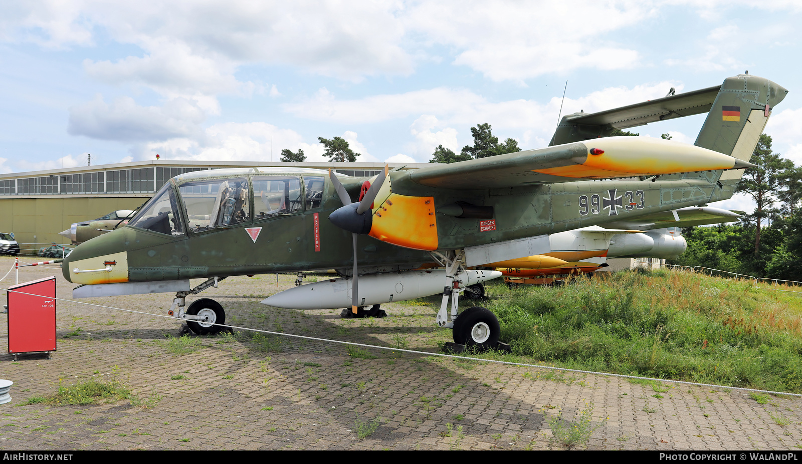 Aircraft Photo of 9933 | North American Rockwell OV-10B Bronco | Germany - Air Force | AirHistory.net #534374