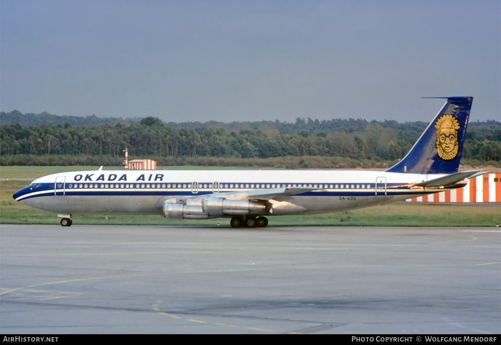 Aircraft Photo of 5N-AOQ | Boeing 707-355C | Okada Air | AirHistory.net #534380