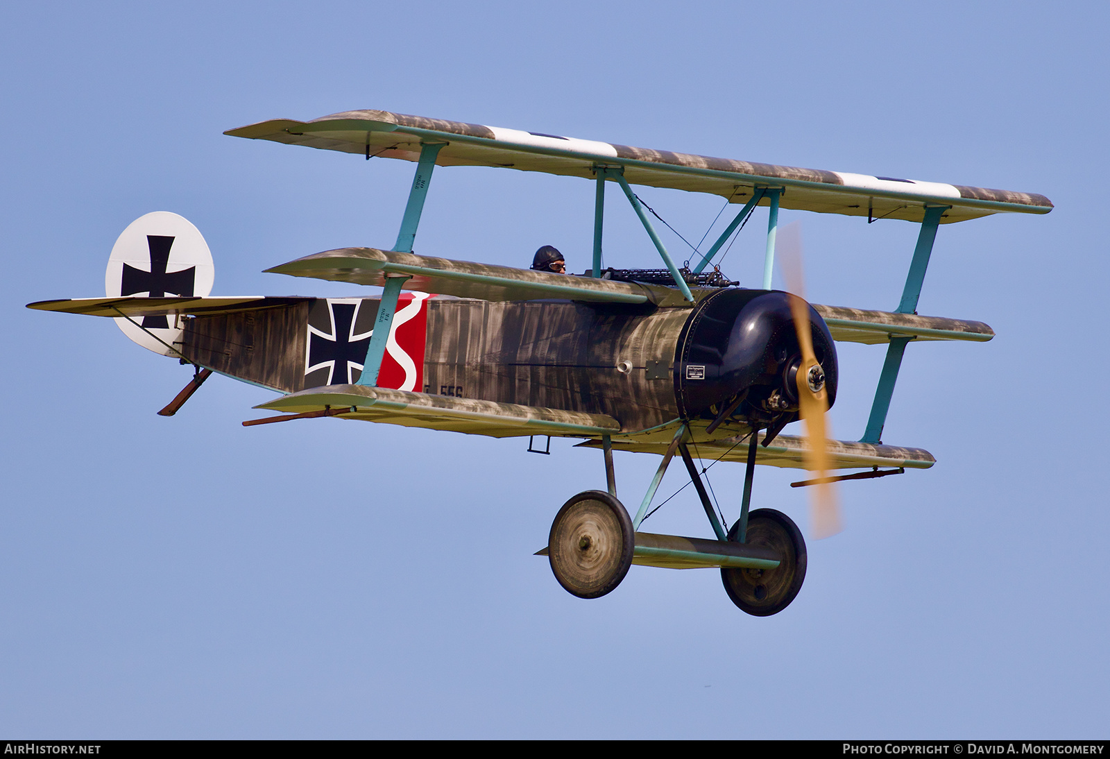 Aircraft Photo of G-CFHY / 556/17 | Fokker Dr.1 (replica) | Germany - Air Force | AirHistory.net #534399