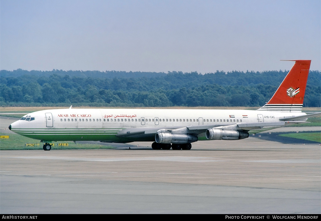 Aircraft Photo of 4YB-CAC | Boeing 707-370C | Arab Air Cargo | AirHistory.net #534401