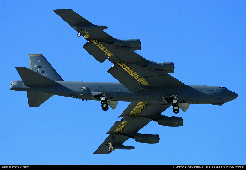 Aircraft Photo of 60-0011 | Boeing B-52H Stratofortress | USA - Air Force | AirHistory.net #534411