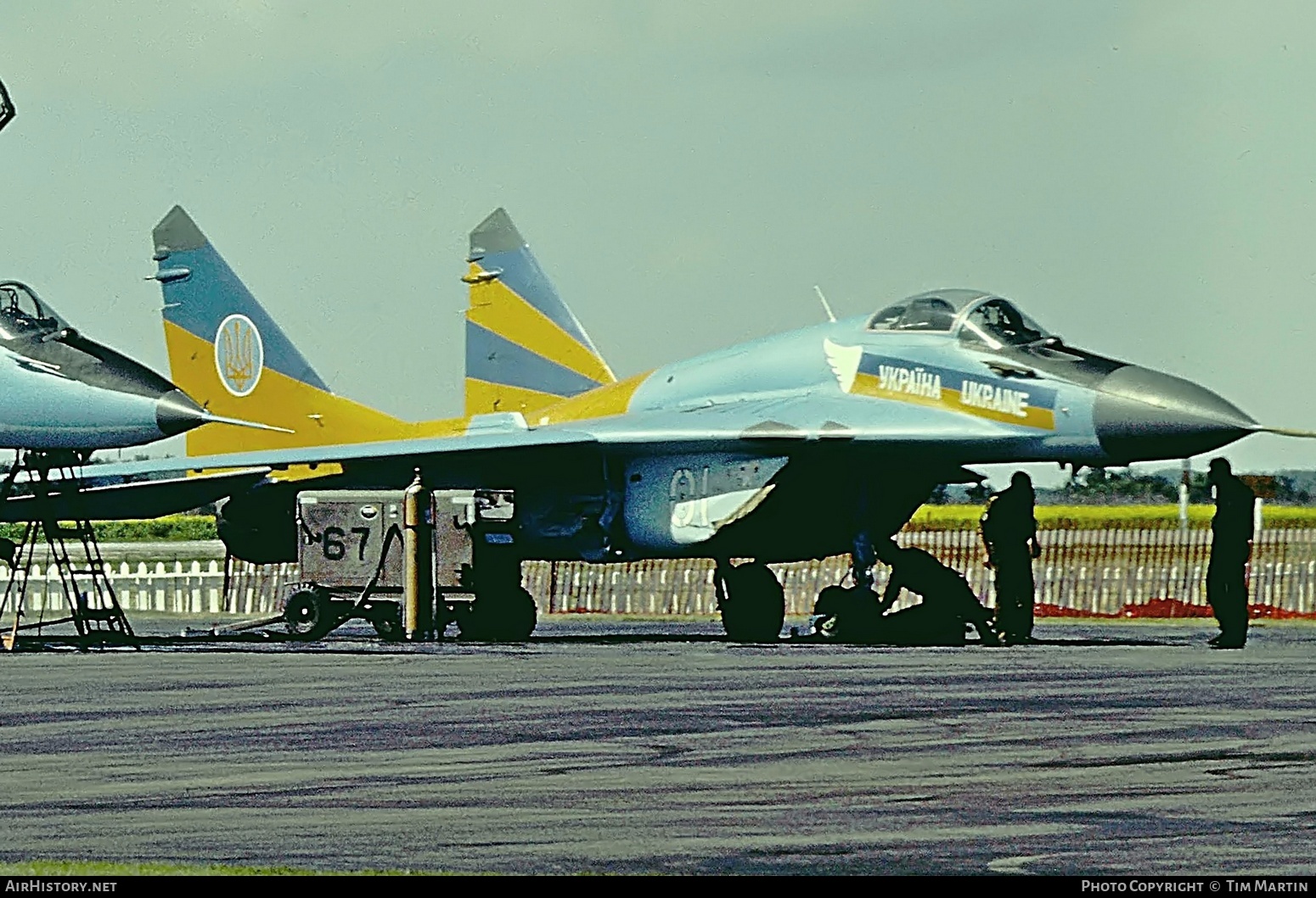 Aircraft Photo of 01 white | Mikoyan-Gurevich MiG-29MU1 | Ukraine - Air Force | AirHistory.net #534418