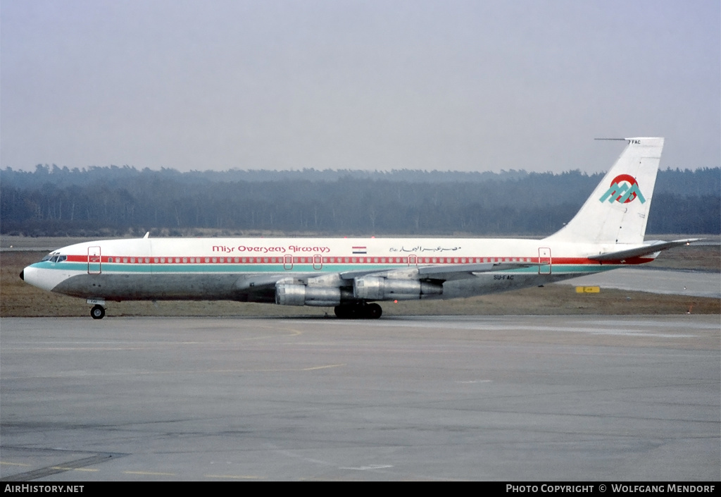 Aircraft Photo of SU-FAC | Boeing 707-323C | Misr Overseas Airways | AirHistory.net #534434