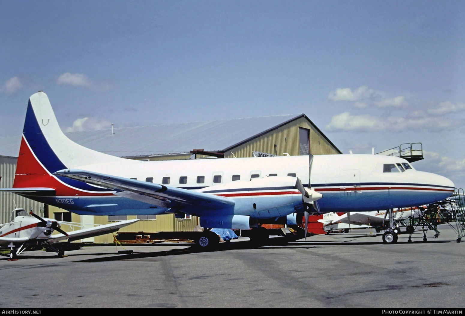 Aircraft Photo of N30EG | Convair 580 | AirHistory.net #534436