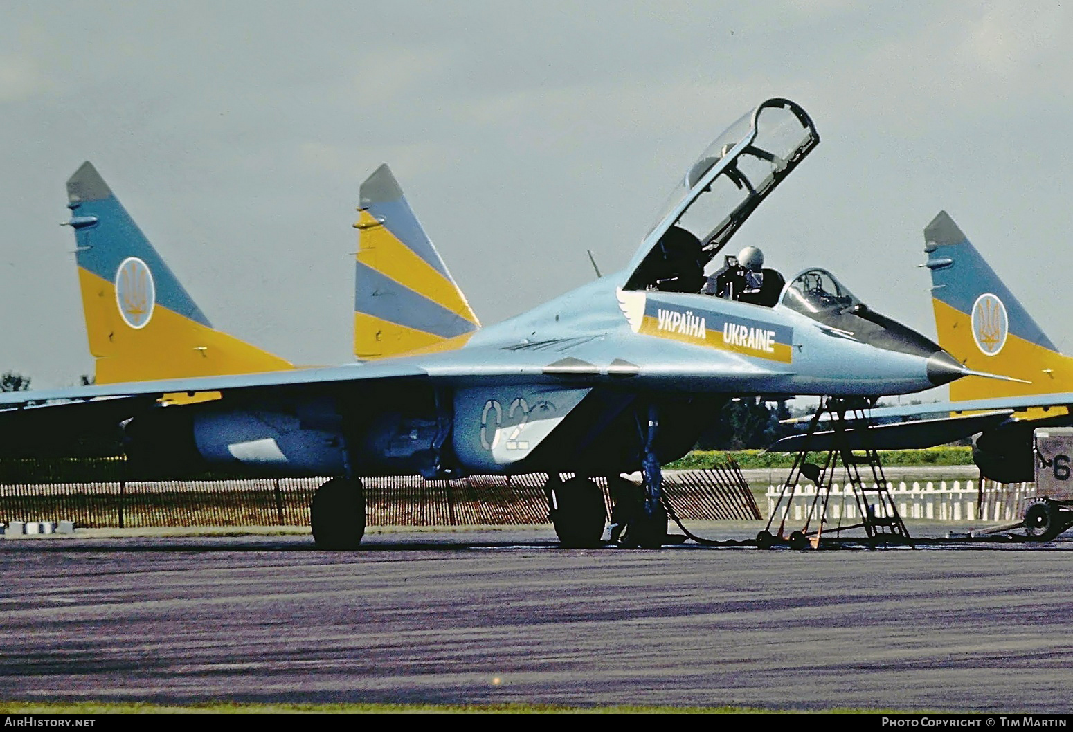 Aircraft Photo of 02 white | Mikoyan-Gurevich MiG-29MU1 | Ukraine - Air Force | AirHistory.net #534438