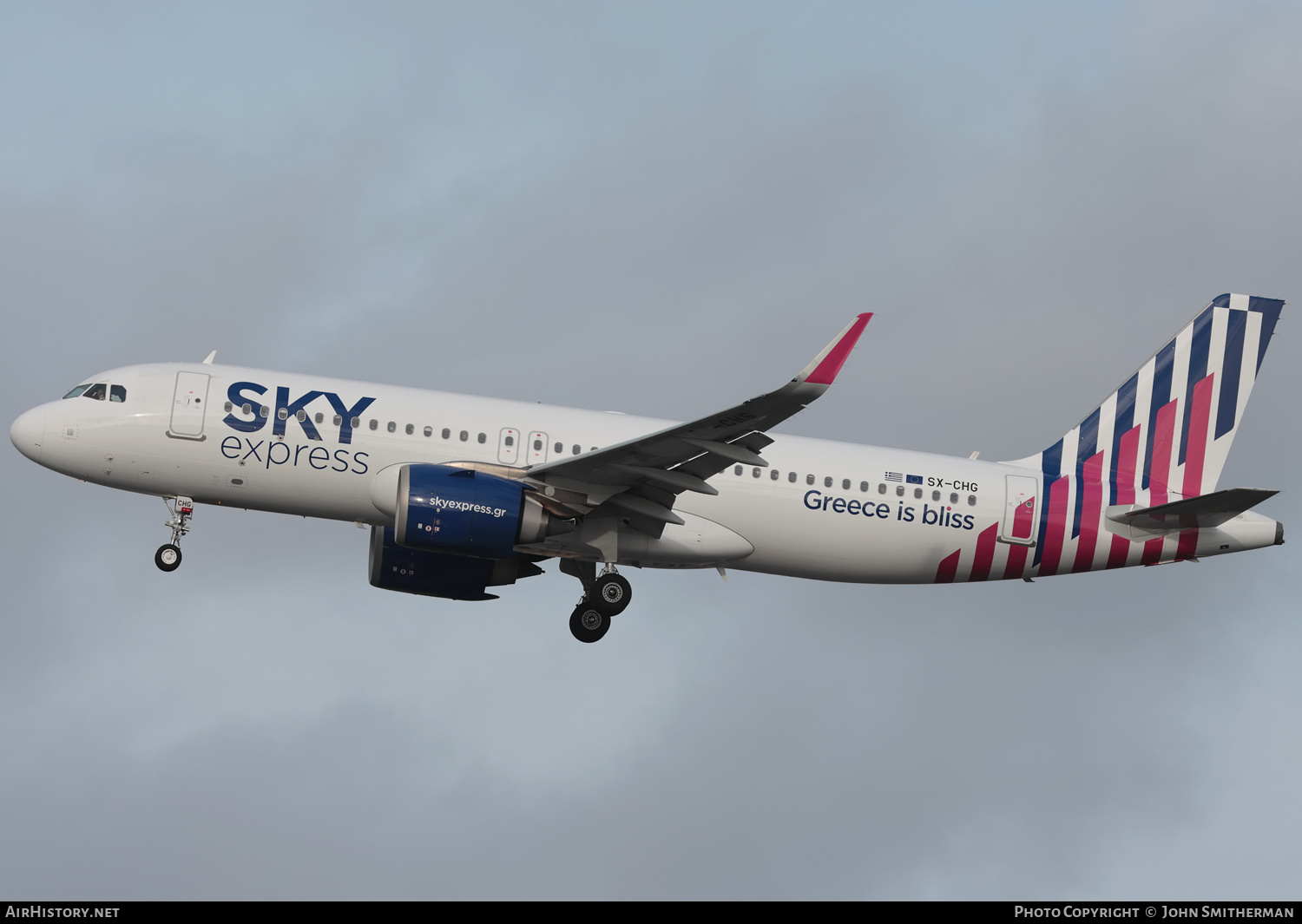 Aircraft Photo of SX-CHG | Airbus A320-251N | Sky Express | AirHistory.net #534439