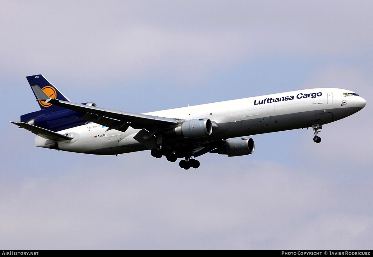 Aircraft Photo of D-ALCH | McDonnell Douglas MD-11F | Lufthansa Cargo | AirHistory.net #534460