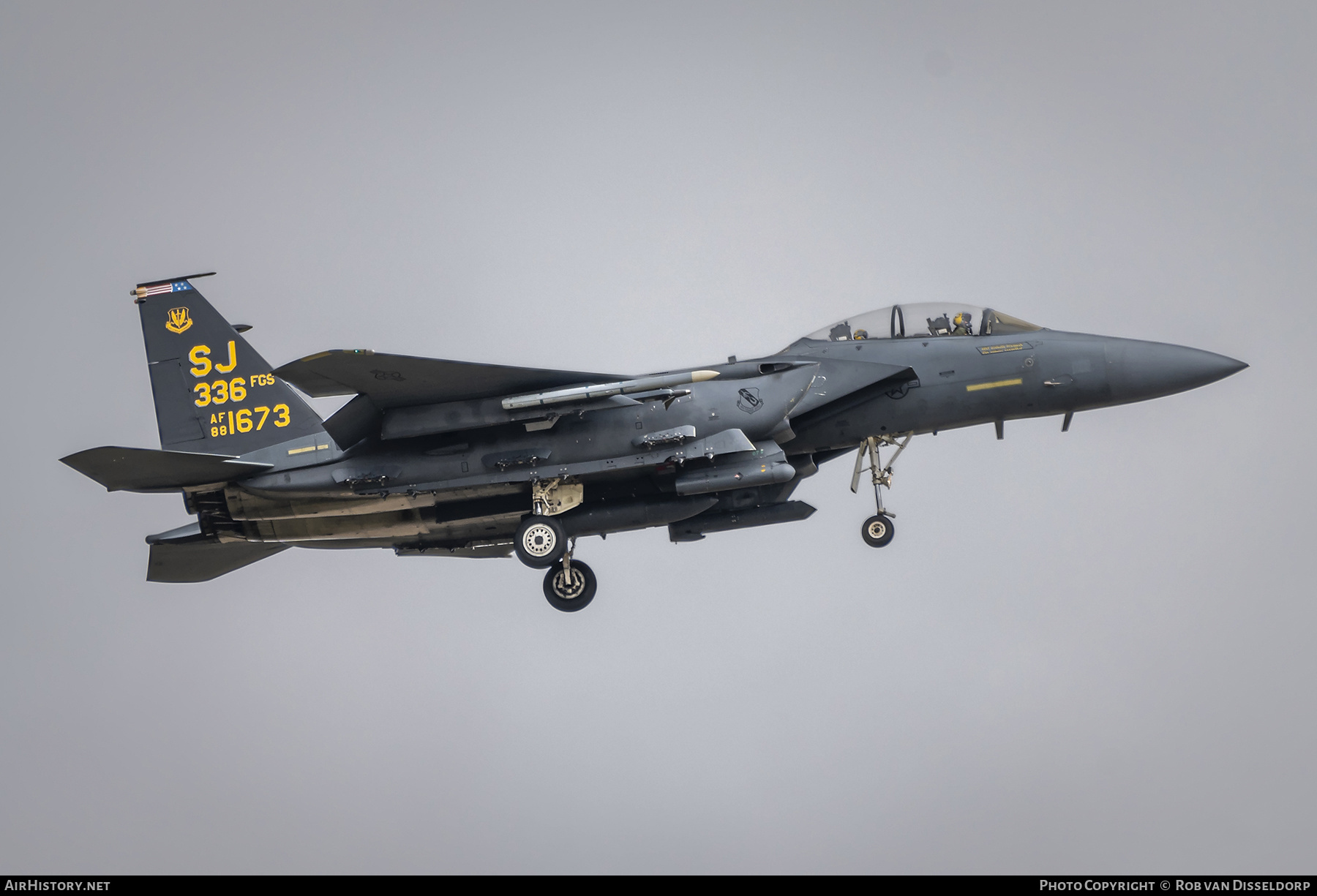 Aircraft Photo of 88-1673 / AF88-1673 | McDonnell Douglas F-15E Strike Eagle | USA - Air Force | AirHistory.net #534465