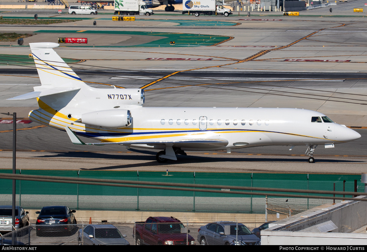 Aircraft Photo of N7707X | Dassault Falcon 7X | AirHistory.net #534477