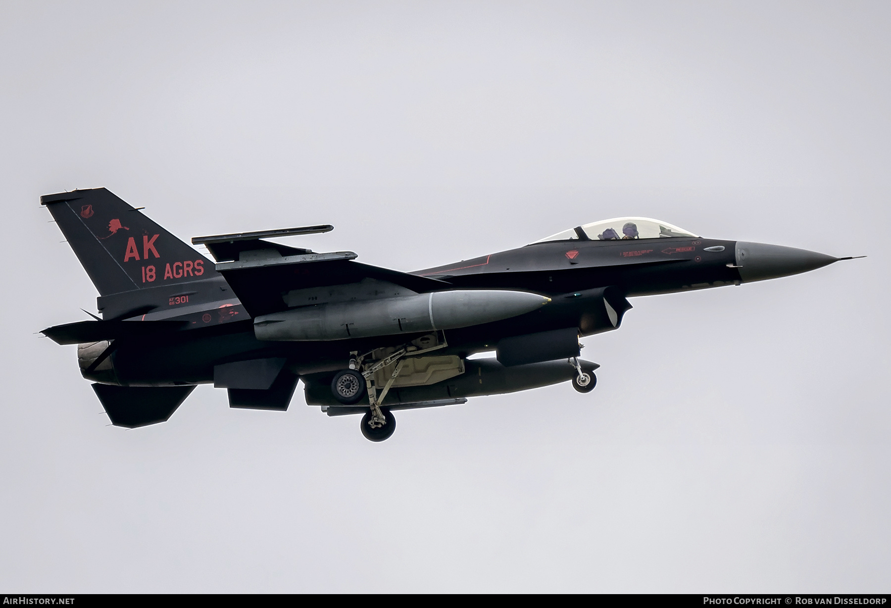 Aircraft Photo of 86-0301 / AF86-301 | General Dynamics F-16C Fighting Falcon | USA - Air Force | AirHistory.net #534496