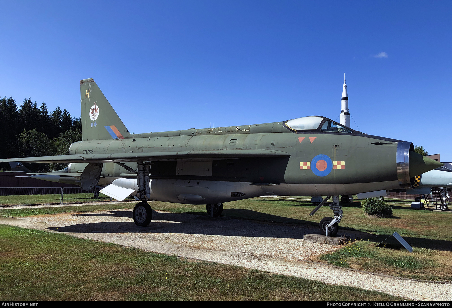 Aircraft Photo of XN782 | English Electric Lightning F2A | UK - Air Force | AirHistory.net #534506