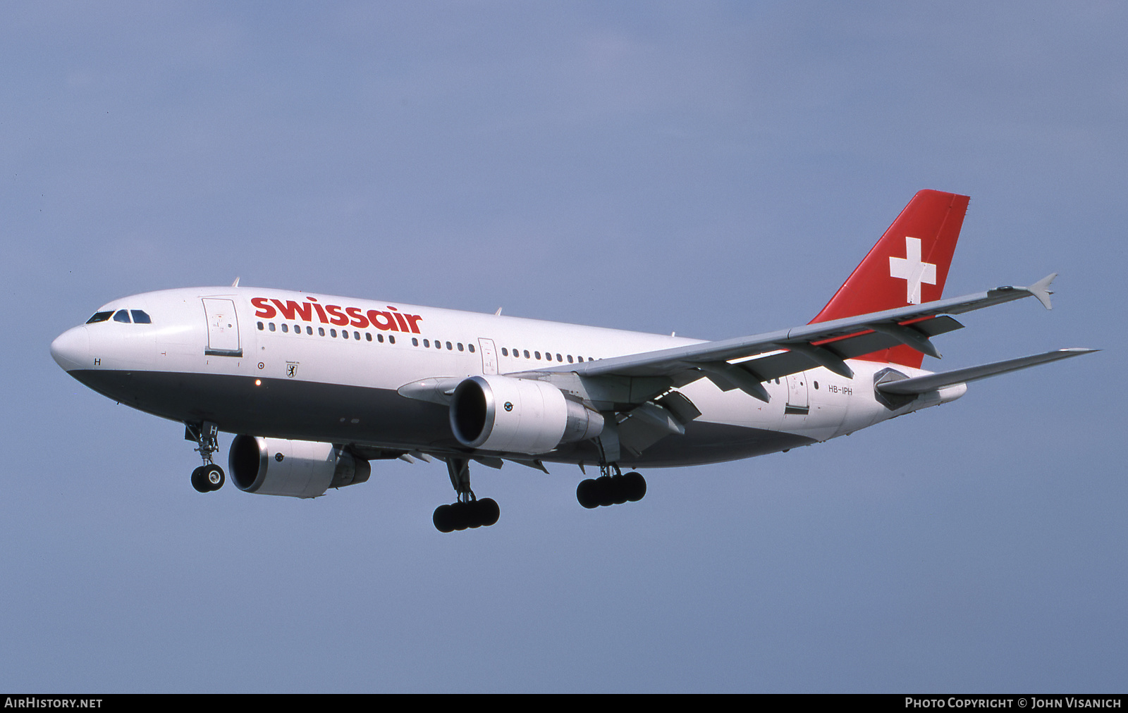 Aircraft Photo of HB-IPH | Airbus A310-322 | Swissair | AirHistory.net #534508