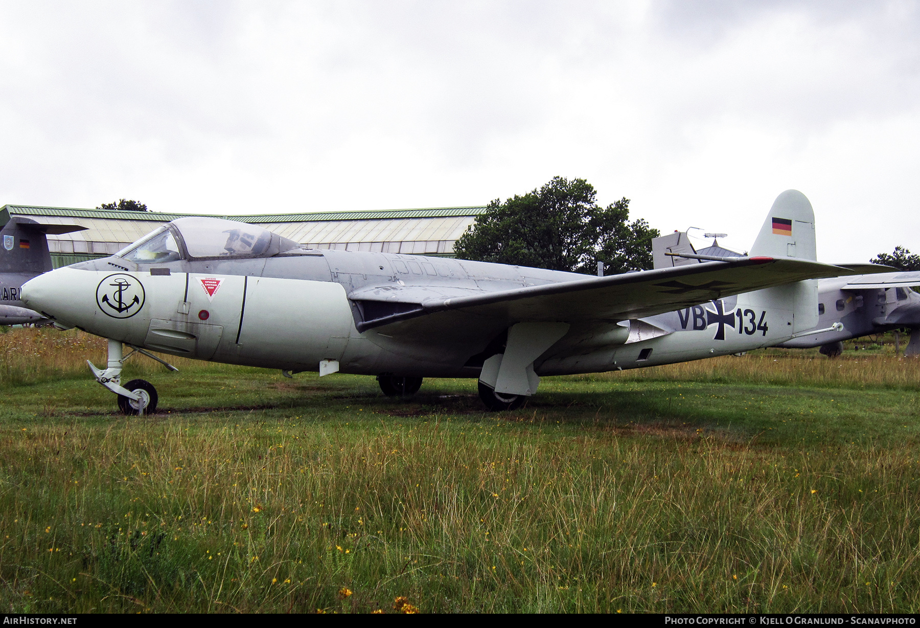 Aircraft Photo of VB-134 | Hawker Sea Hawk Mk 100 | Germany - Navy | AirHistory.net #534511