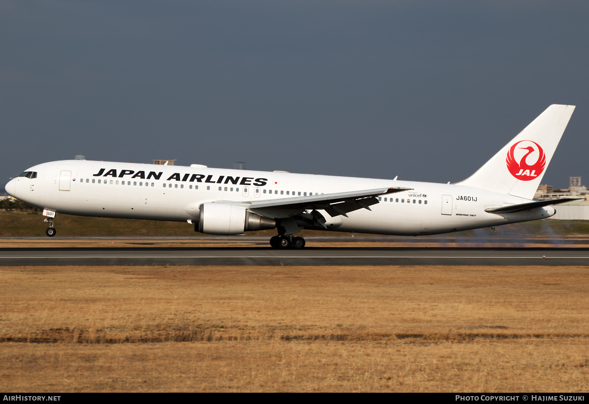 Aircraft Photo of JA601J | Boeing 767-346/ER | Japan Airlines - JAL | AirHistory.net #534519