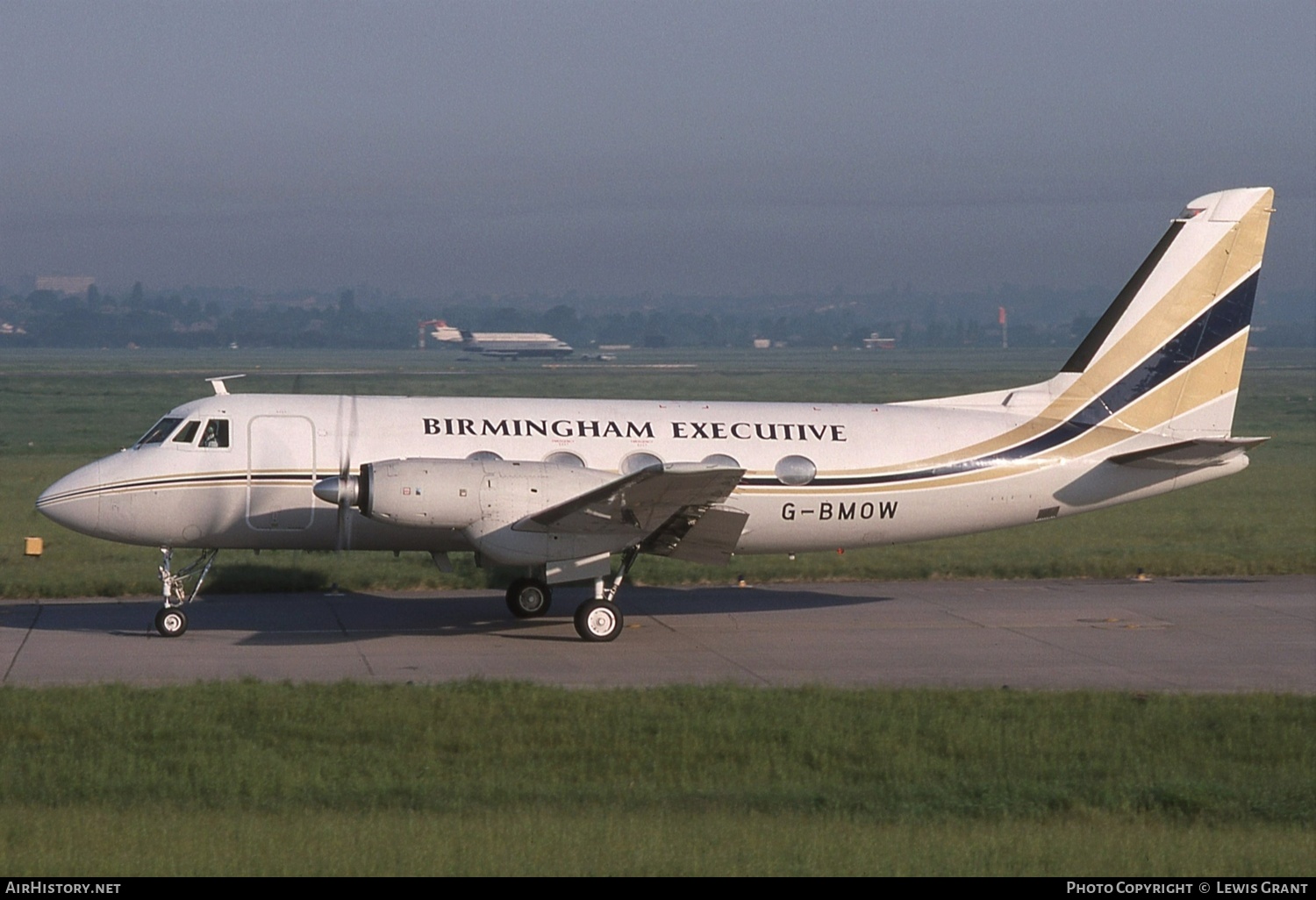 Aircraft Photo of G-BMOW | Grumman G-159 Gulfstream I | Birmingham Executive Airways | AirHistory.net #534531