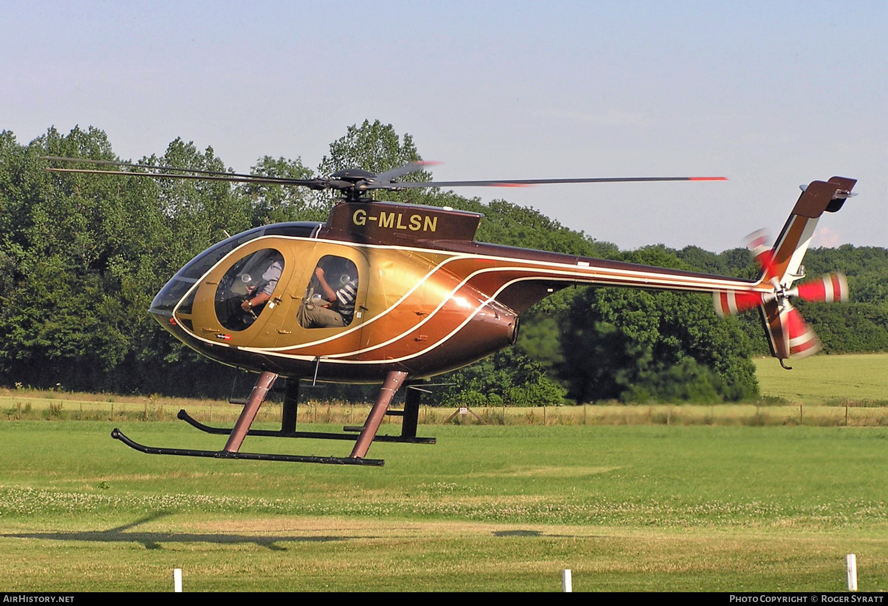 Aircraft Photo of G-MLSN | MD Helicopters MD-500E (369E) | AirHistory.net #534545