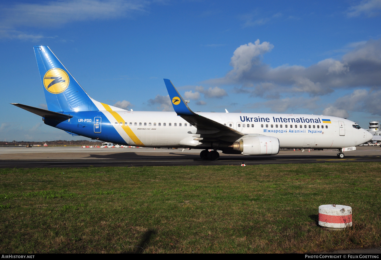Aircraft Photo of UR-PSO | Boeing 737-8Q8 | Ukraine International Airlines | AirHistory.net #534553