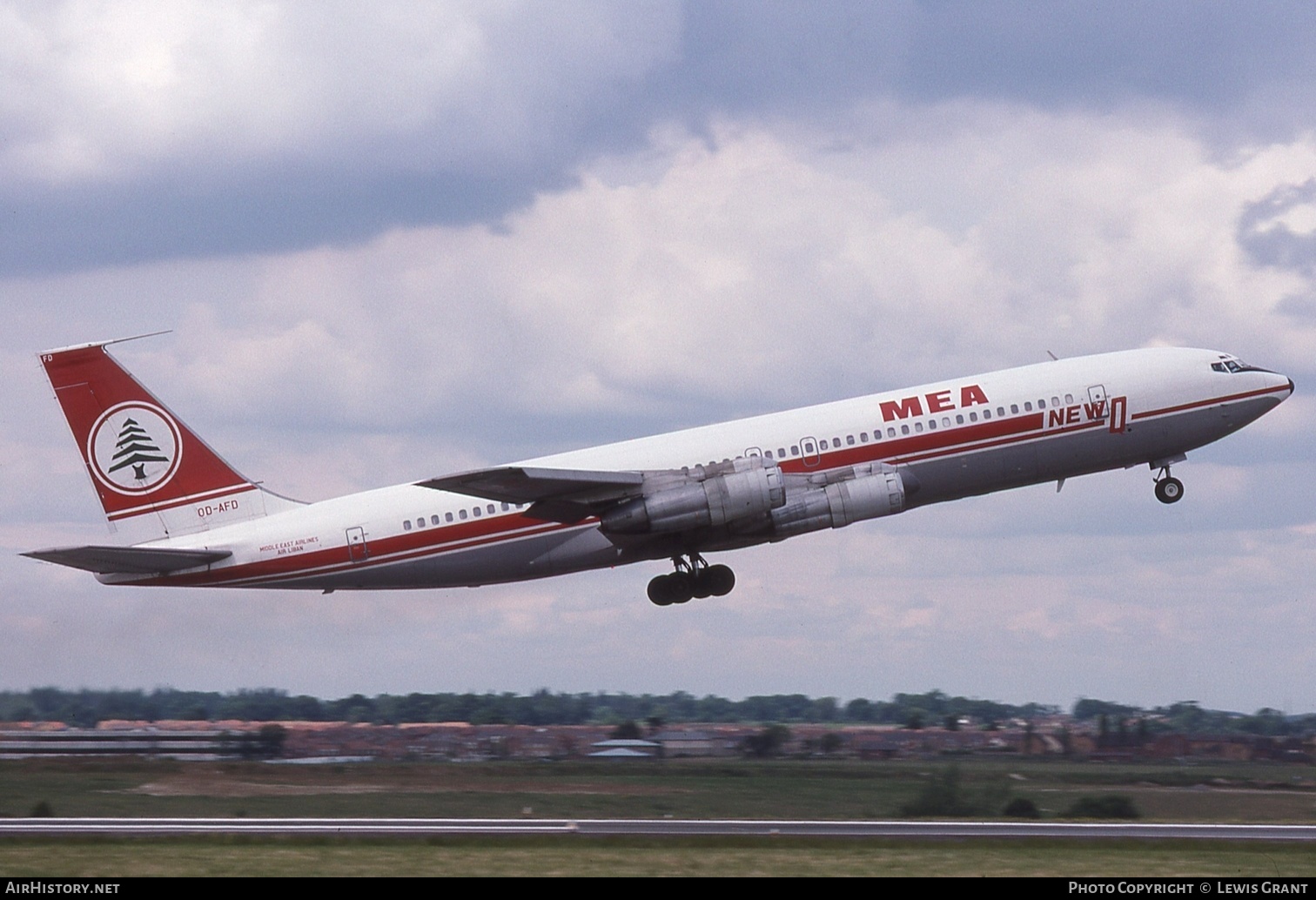 Aircraft Photo of OD-AFD | Boeing 707-3B4C | MEA - Middle East Airlines | AirHistory.net #534554