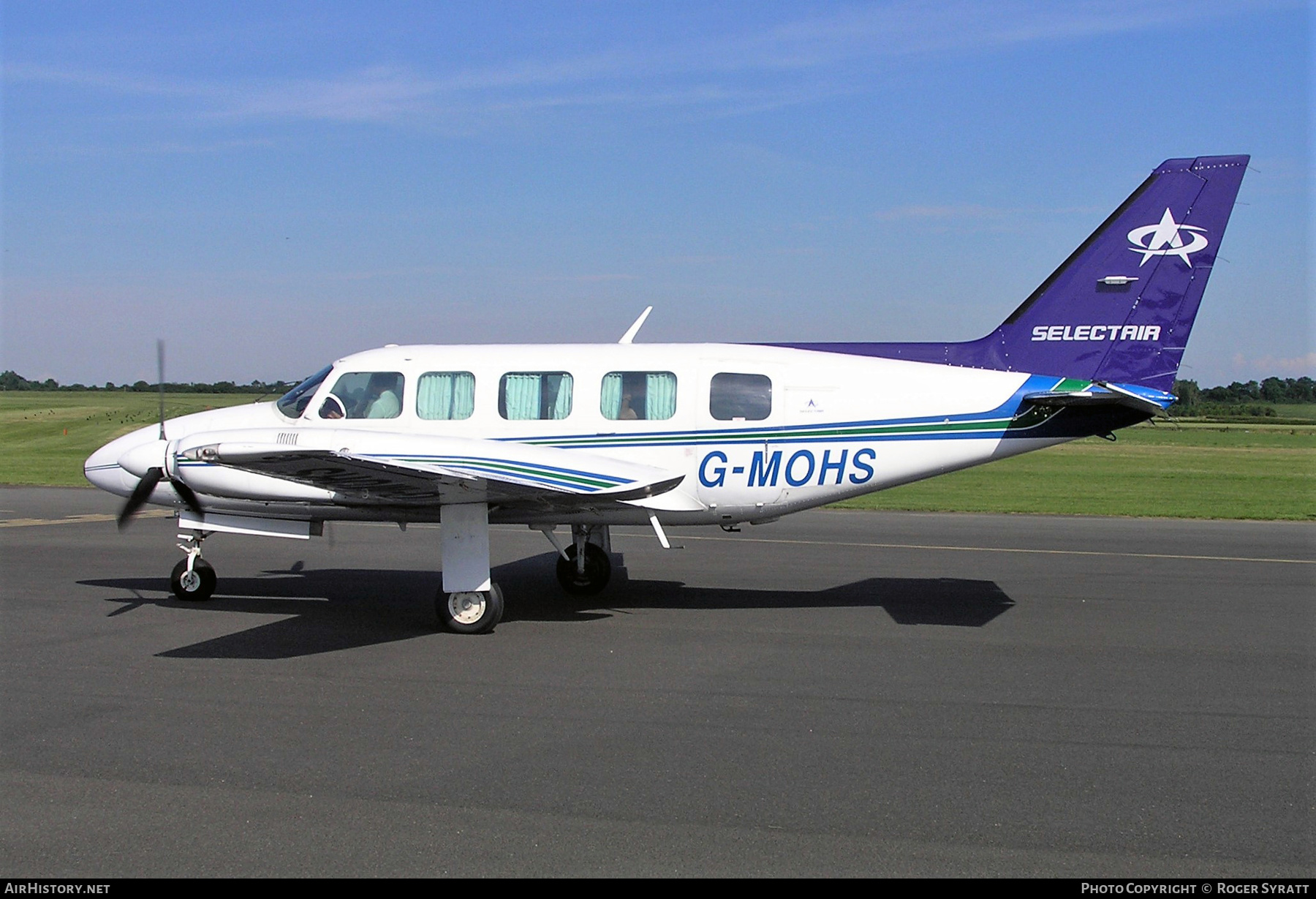 Aircraft Photo of G-MOHS | Piper PA-31-350 Chieftain | Selectair | AirHistory.net #534559