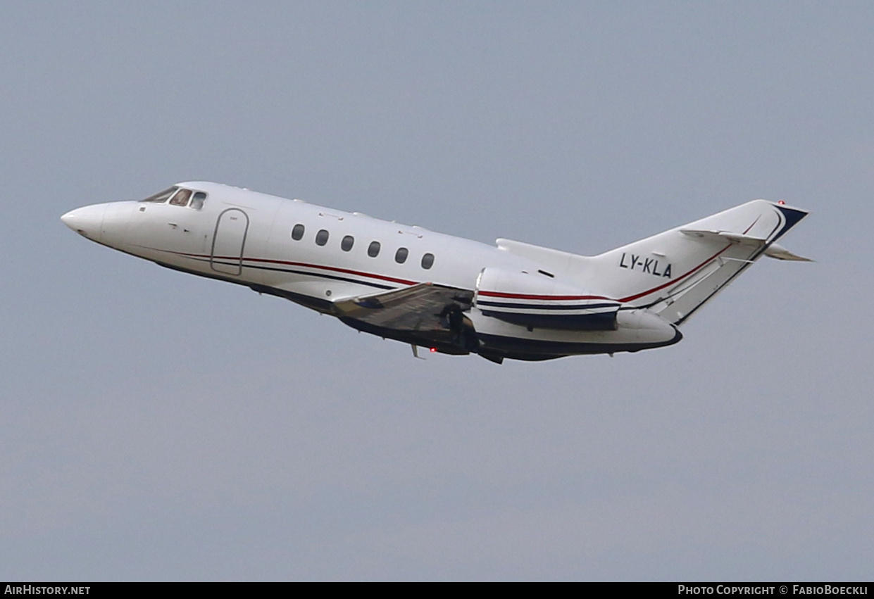 Aircraft Photo of LY-KLA | Raytheon Hawker 800XP | AirHistory.net #534585