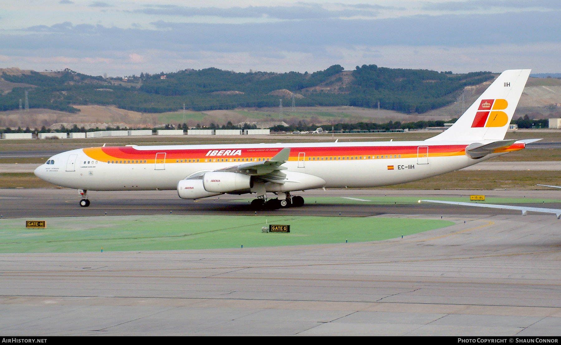 Aircraft Photo of EC-IIH | Airbus A340-313X | Iberia | AirHistory.net #534592