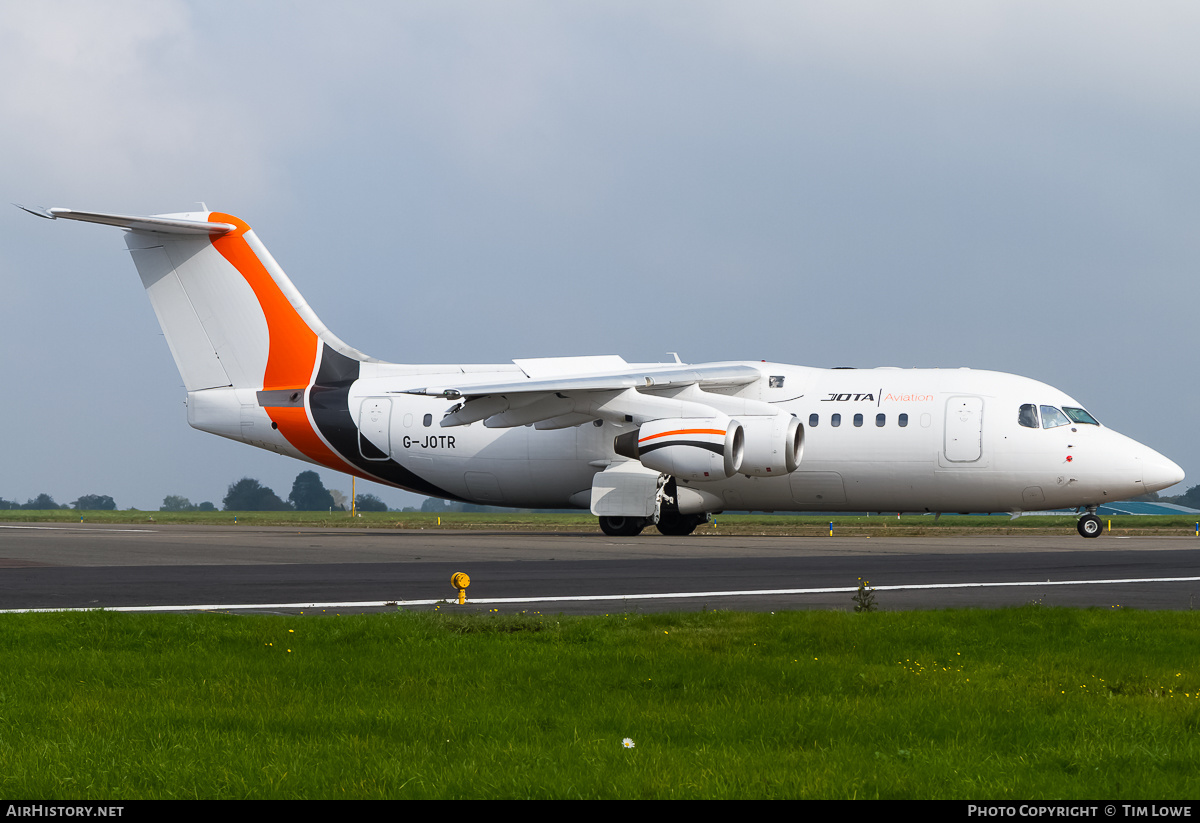 Aircraft Photo of G-JOTR | BAE Systems Avro 146-RJ85 | Jota Aviation | AirHistory.net #534595