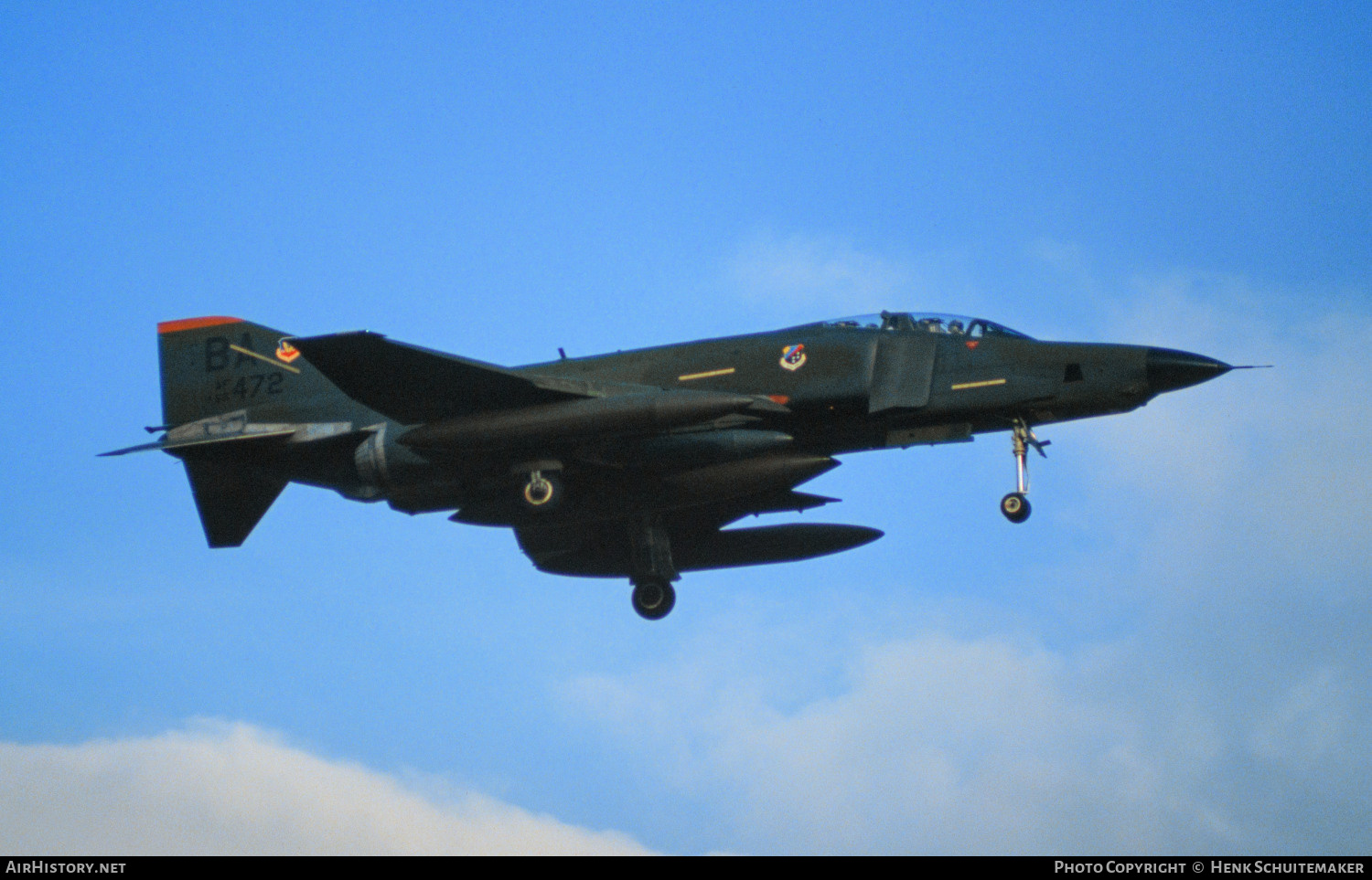 Aircraft Photo of 66-0472 / AF66-472 | McDonnell Douglas RF-4C Phantom II | USA - Air Force | AirHistory.net #534596