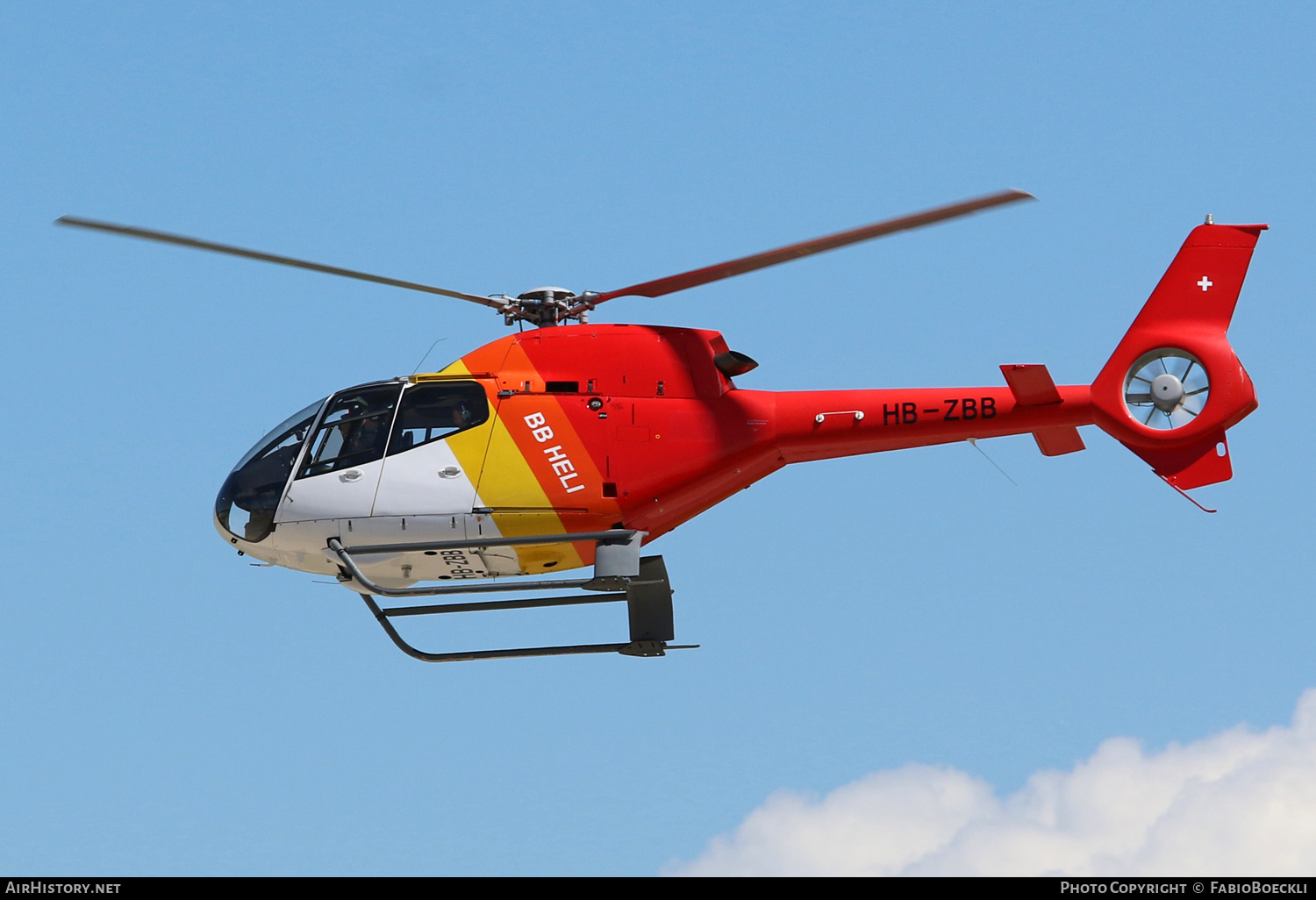 Aircraft Photo of HB-ZBB | Eurocopter EC-120B Colibri | BB Heli | AirHistory.net #534602