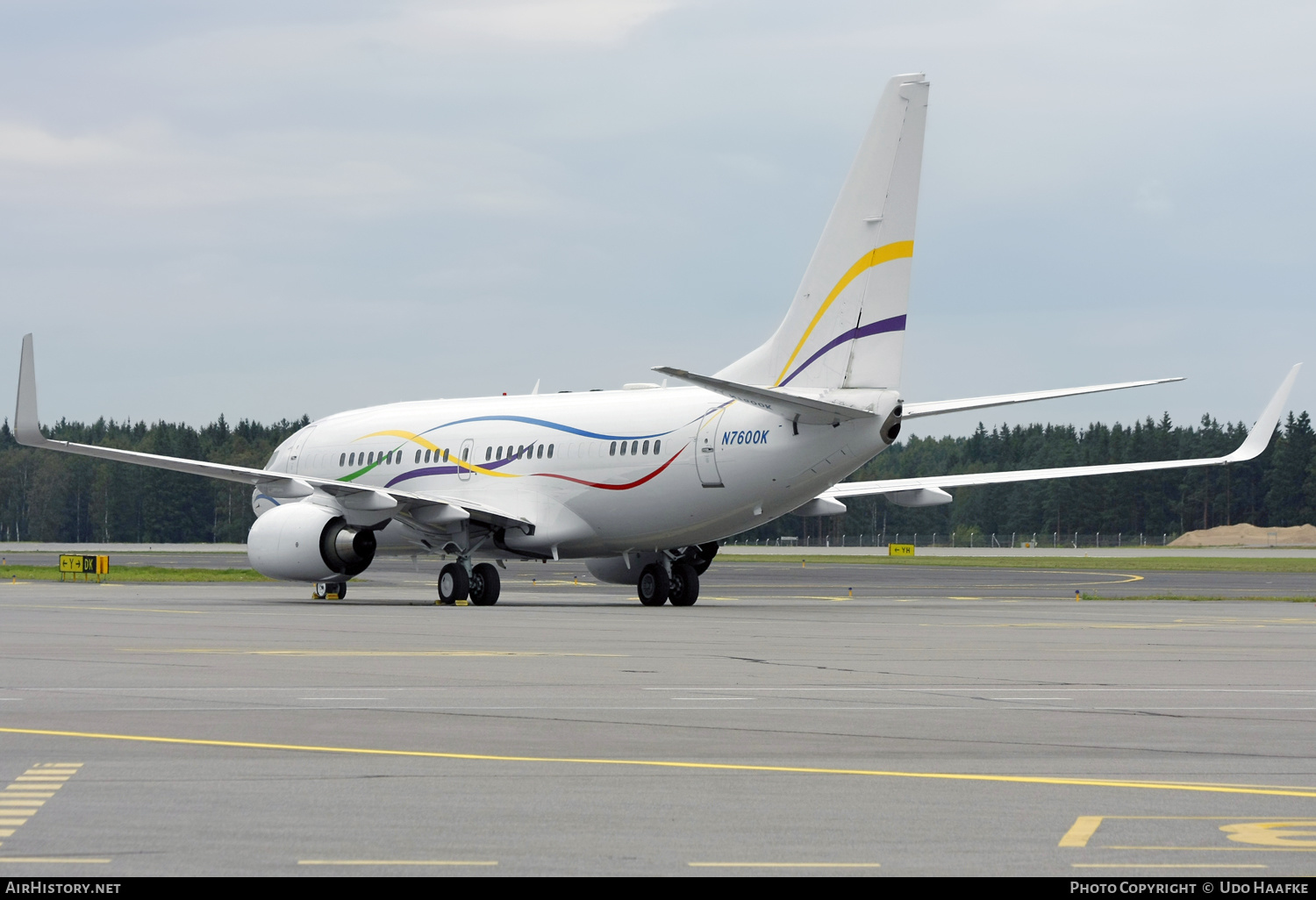 Aircraft Photo of N7600K | Boeing 737-7BC BBJ | AirHistory.net #534618