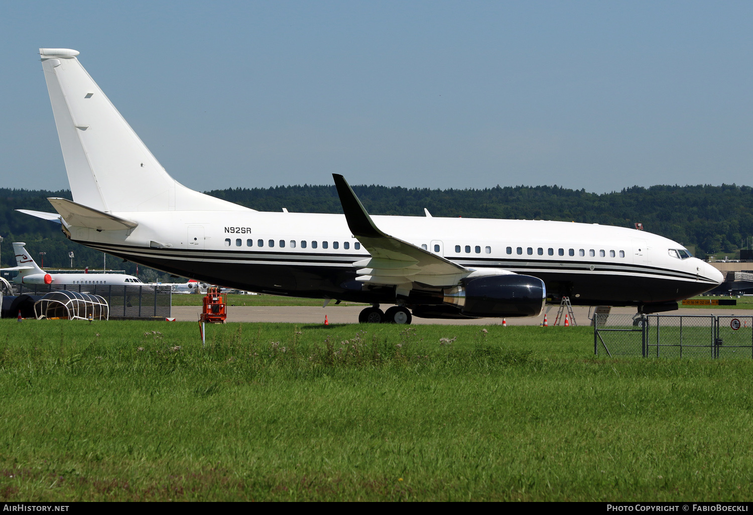 Aircraft Photo of N92SR | Boeing 737-7JR BBJ | AirHistory.net #534623