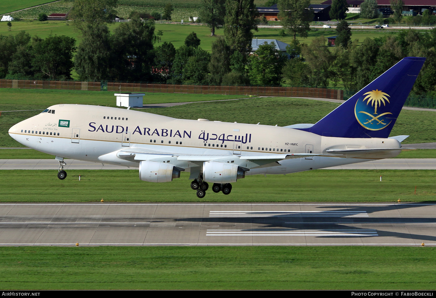 Aircraft Photo of HZ-HM1C | Boeing 747SP-68 | Saudi Arabian Royal Flight | AirHistory.net #534630