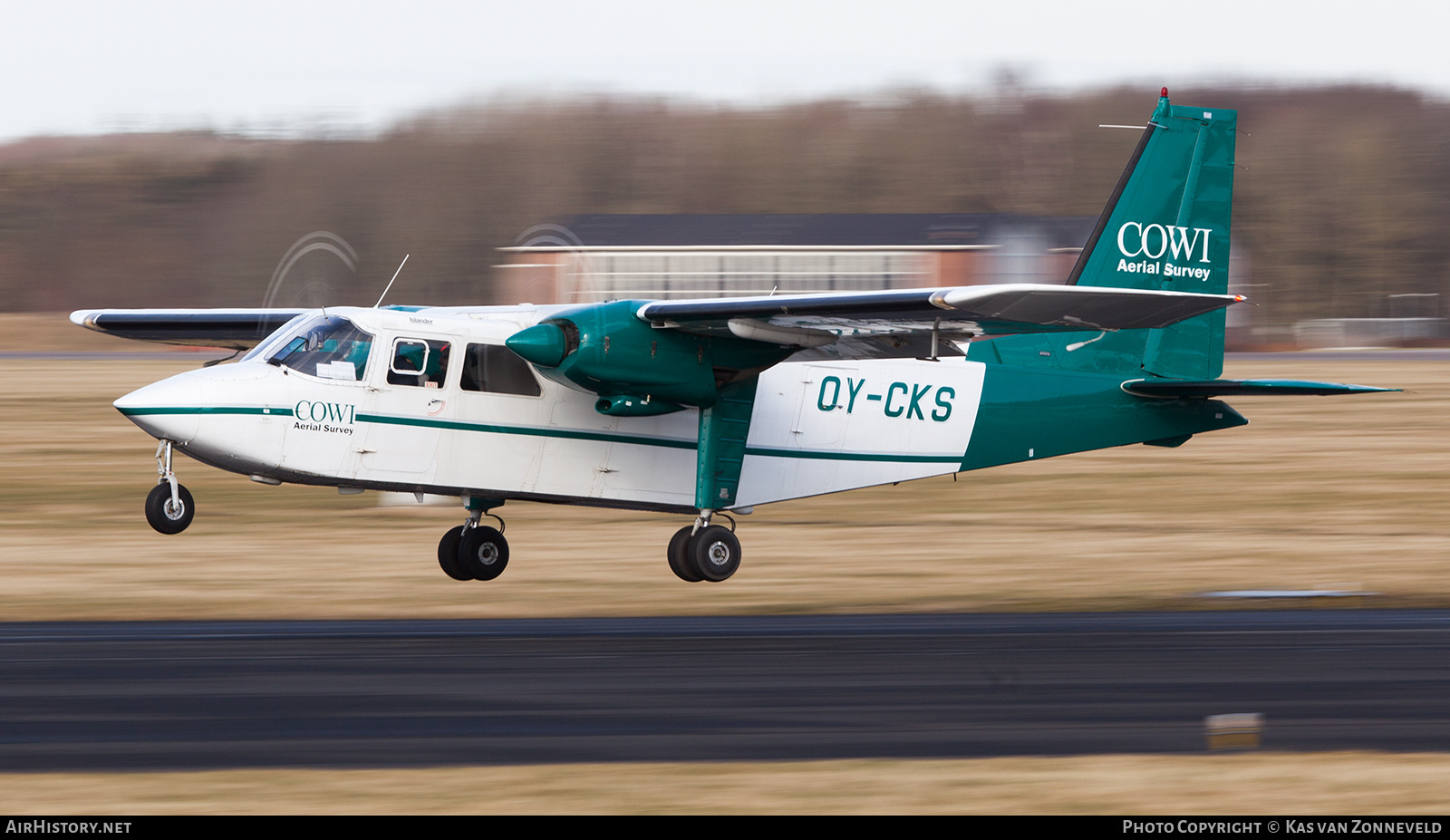 Aircraft Photo of OY-CKS | Britten-Norman BN-2A-21 Islander | COWI Aerial Survey | AirHistory.net #534648