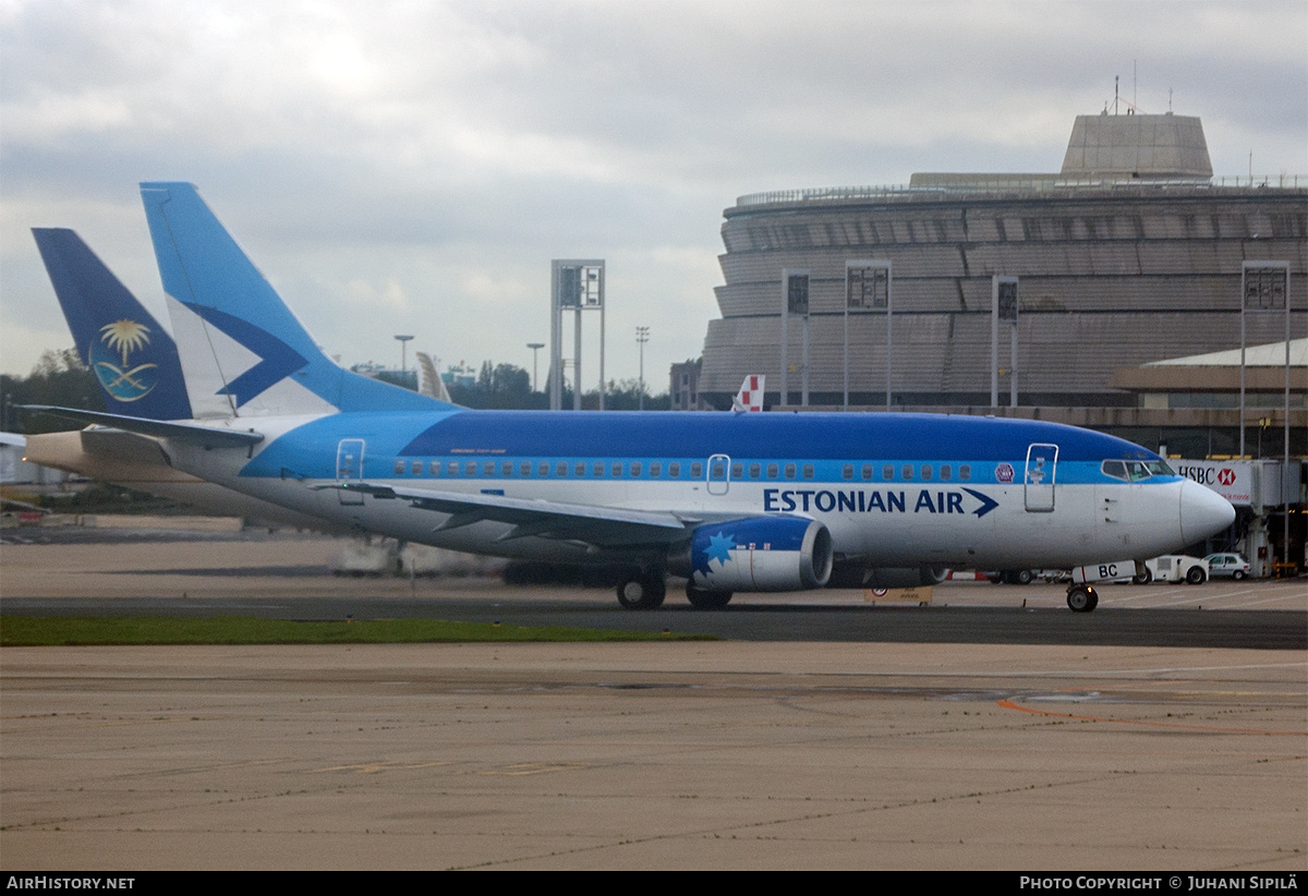 Aircraft Photo of ES-ABC | Boeing 737-5Q8 | Estonian Air | AirHistory.net #534662