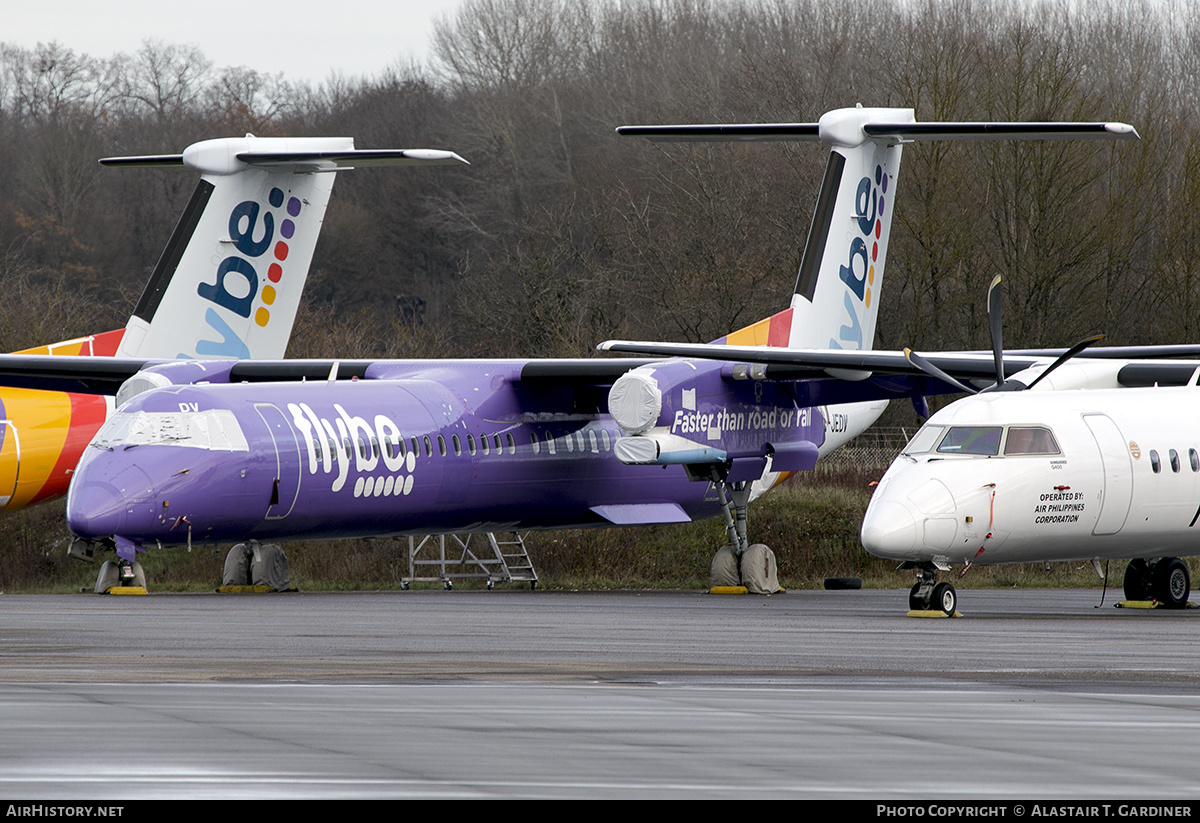 Aircraft Photo of G-JEDV | Bombardier DHC-8-402 Dash 8 | Flybe | AirHistory.net #534665