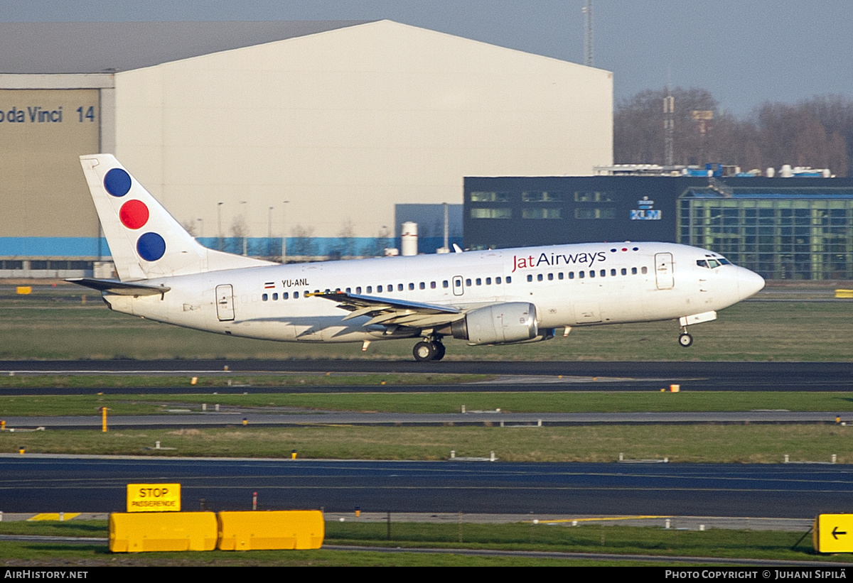 Aircraft Photo of YU-ANL | Boeing 737-3H9 | Jat Airways | AirHistory.net #534672