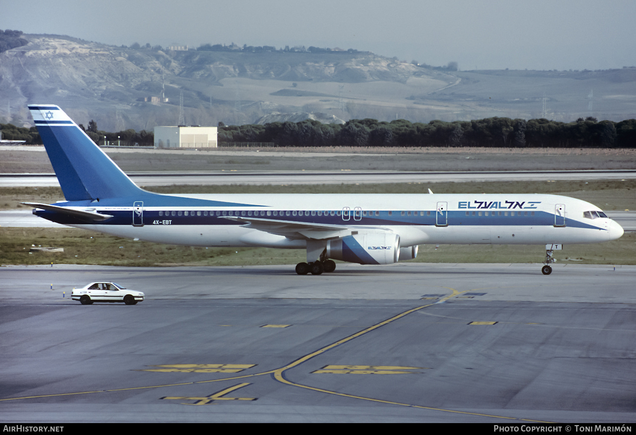 Aircraft Photo of 4X-EBT | Boeing 757-258 | El Al Israel Airlines | AirHistory.net #534695
