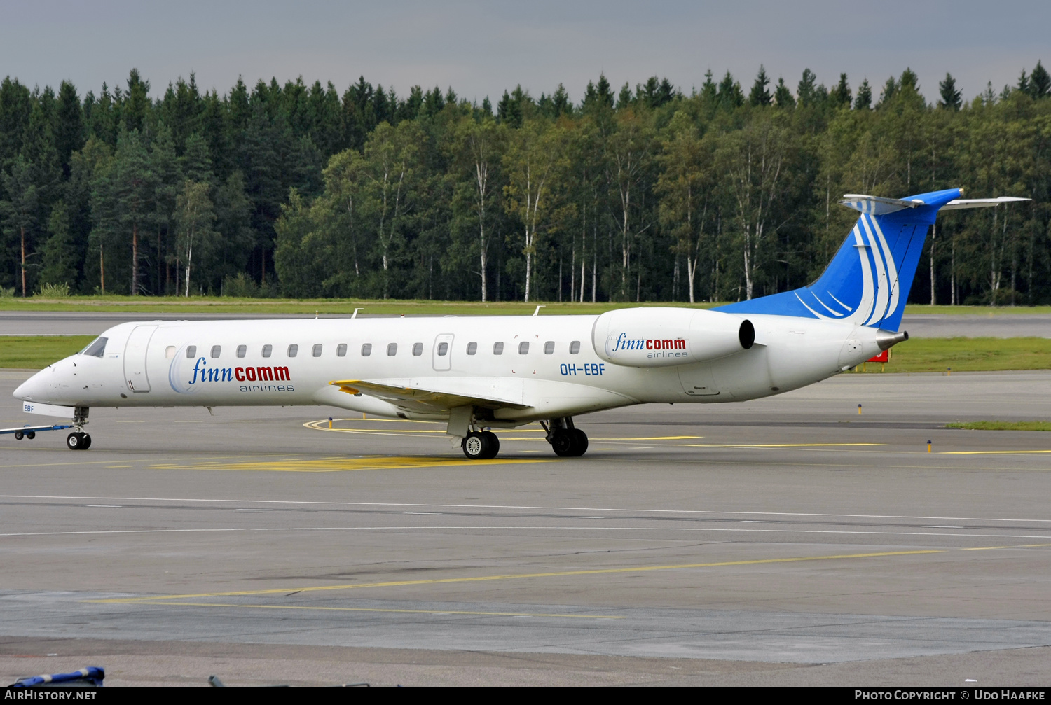 Aircraft Photo of OH-EBF | Embraer ERJ-145LU (EMB-145LU) | Finncomm Airlines | AirHistory.net #534726
