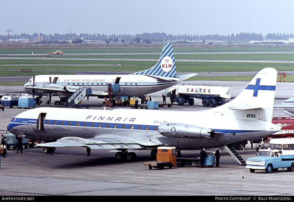 Aircraft Photo of OH-LED | Sud SE-210 Caravelle III | Finnair | AirHistory.net #534728