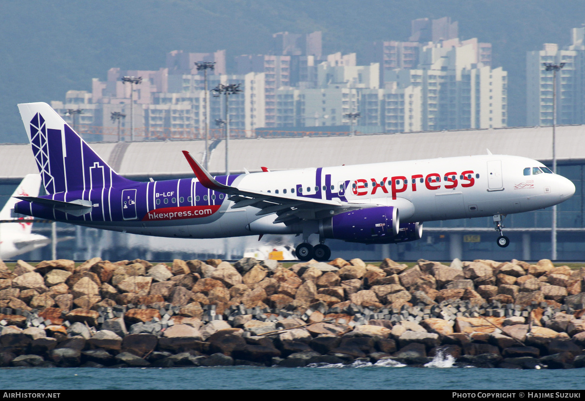 Aircraft Photo of B-LCF | Airbus A320-232 | HK Express - Hong Kong Express | AirHistory.net #534738