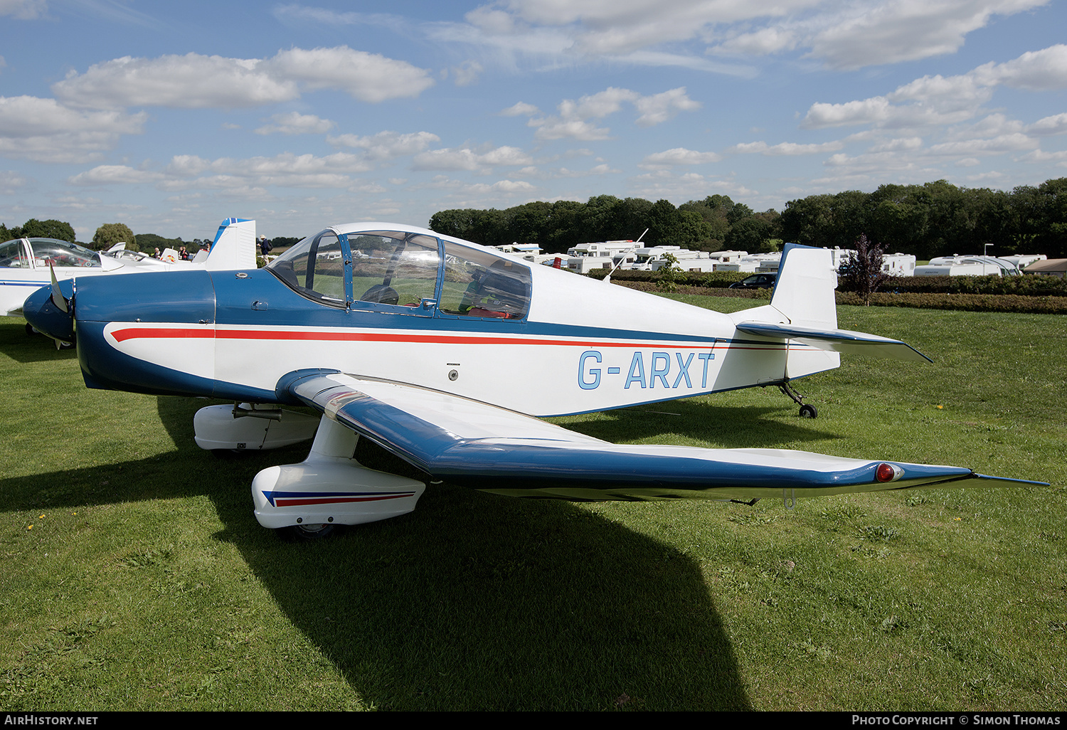 Aircraft Photo of G-ARXT | SAN Jodel DR-1050 Ambassadeur | AirHistory.net #534751