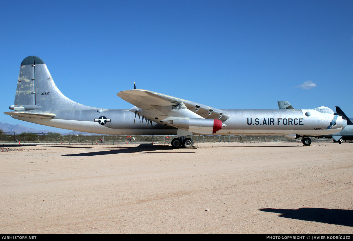 Aircraft Photo of 52-2827 / 22827 | Convair B-36J Peacemaker | USA - Air Force | AirHistory.net #534753