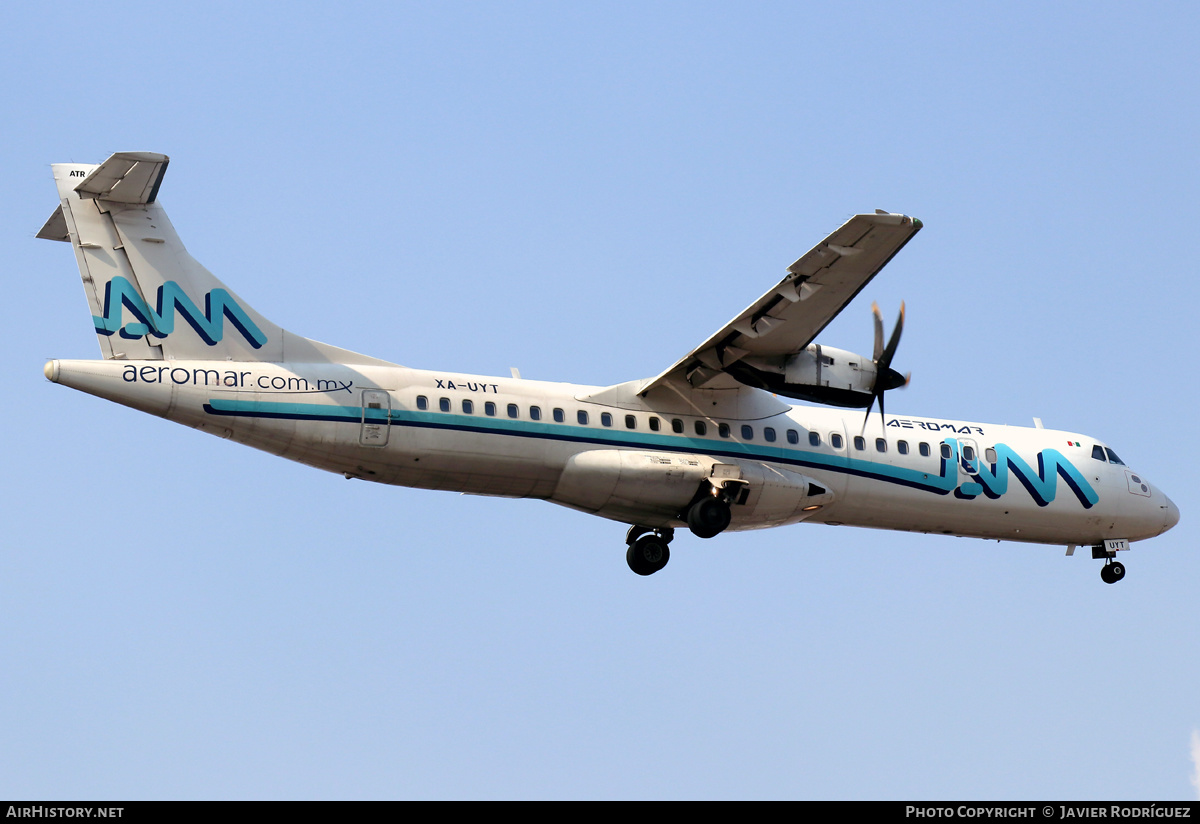 Aircraft Photo of XA-UYT | ATR ATR-72-600 (ATR-72-212A) | Aeromar | AirHistory.net #534767