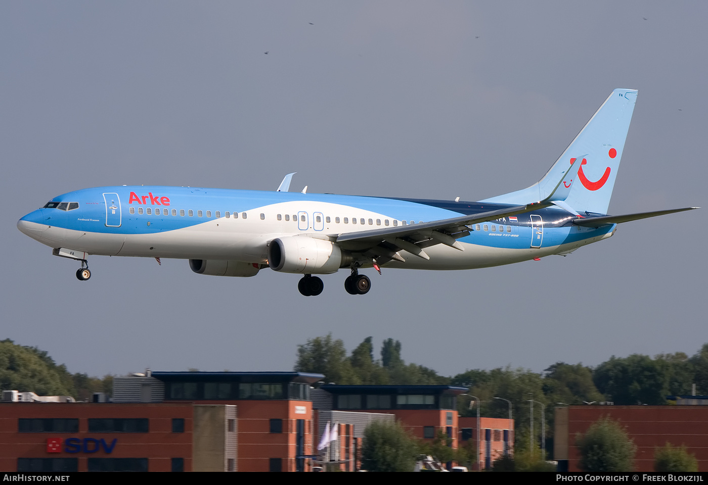 Aircraft Photo of PH-TFA | Boeing 737-8K5 | Arke | AirHistory.net #534775