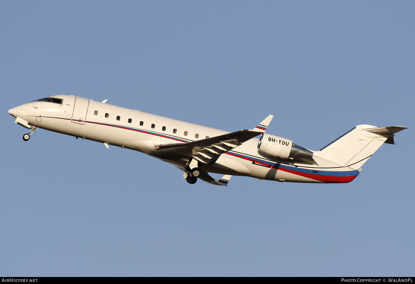 Aircraft Photo of 9H-YOU | Bombardier Challenger 850 (CRJ-200SE/CL-600-2B19) | AirX Charter | AirHistory.net #534776