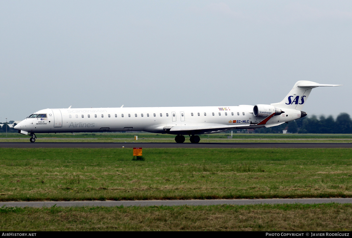 Aircraft Photo of EC-MLC | Bombardier CRJ-1000 (CL-600-2E25) | Scandinavian Airlines - SAS | AirHistory.net #534780
